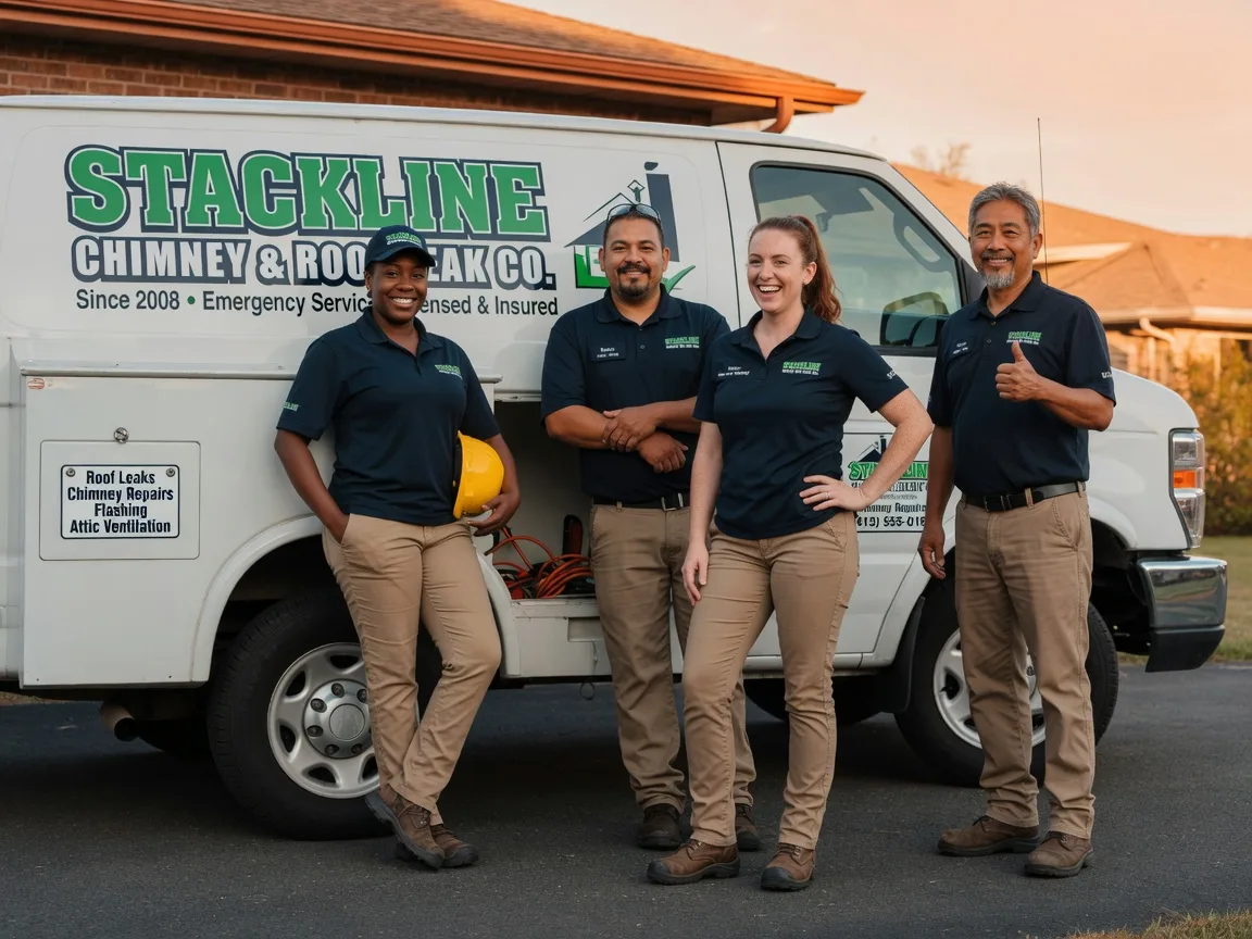 Chimney flashing repair company in Liberty, NE